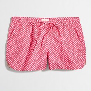 J Crew Printed Linen Shorts